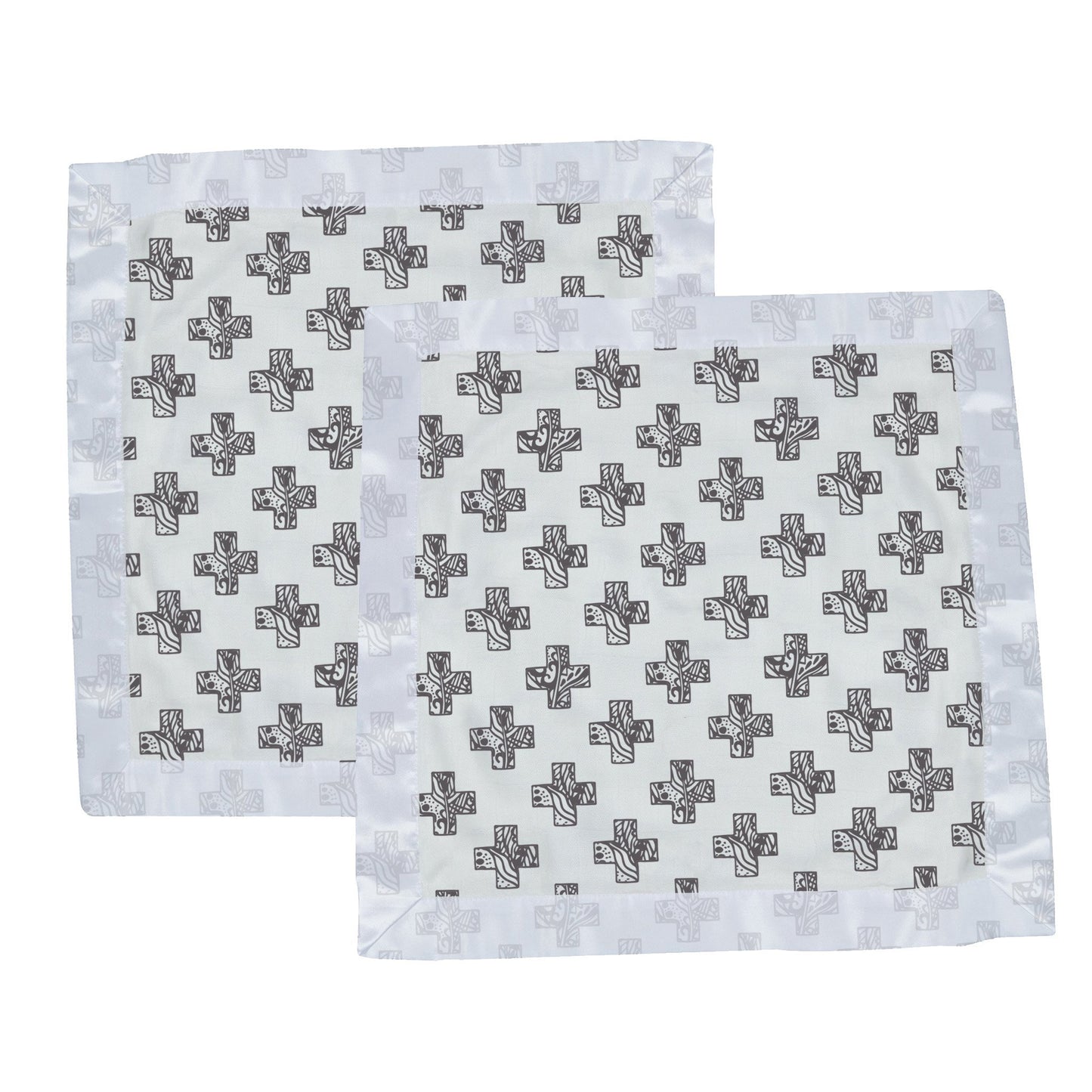 Nordic Stamp Bamboo Muslin Security Blankie