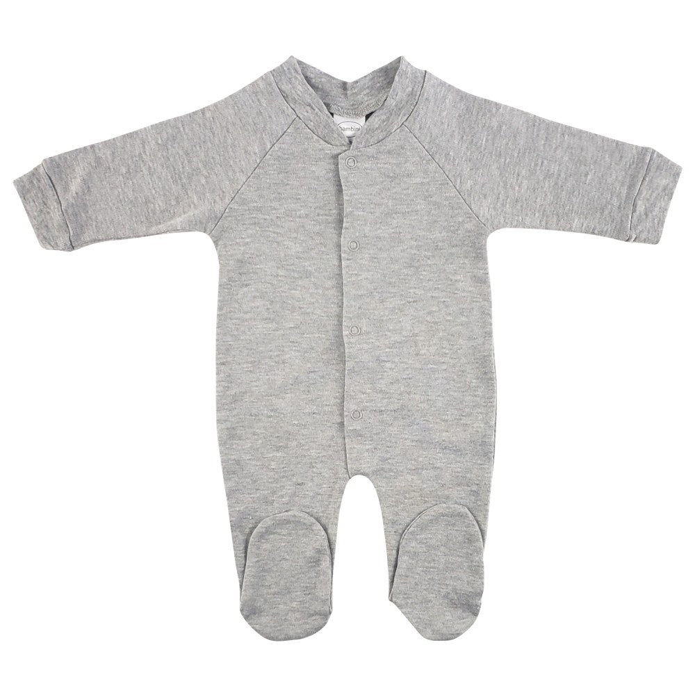 Bambini Heather Grey Closed-toe Sleep & Play