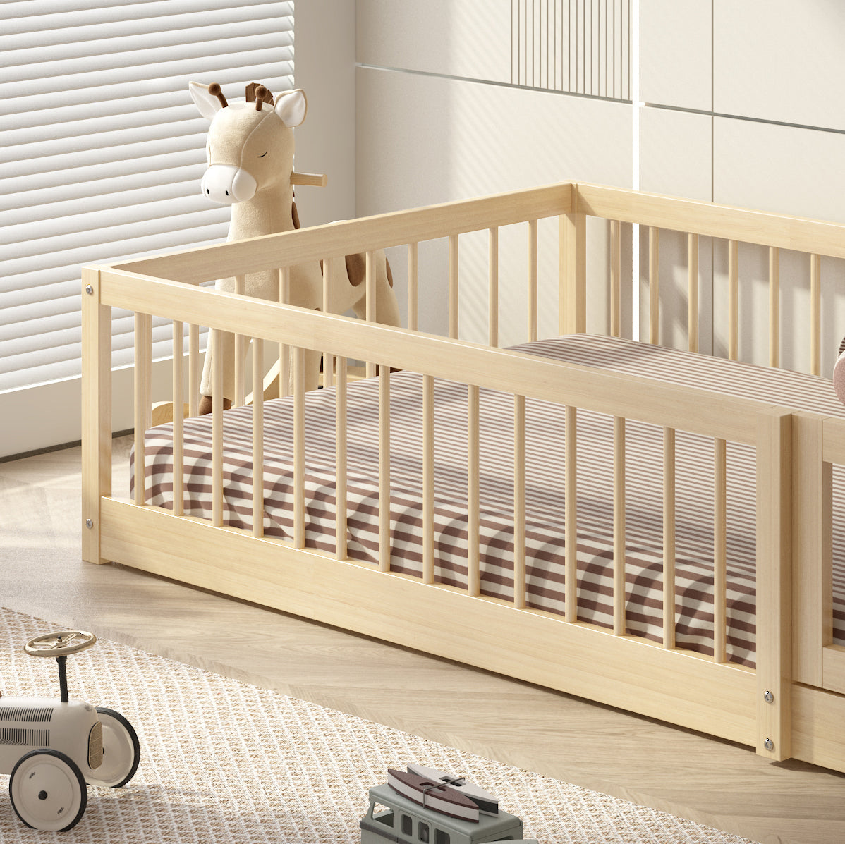 DREAM RAFT MONTESSORI NATURAL FLOOR BED - TWIN [PREORDER]