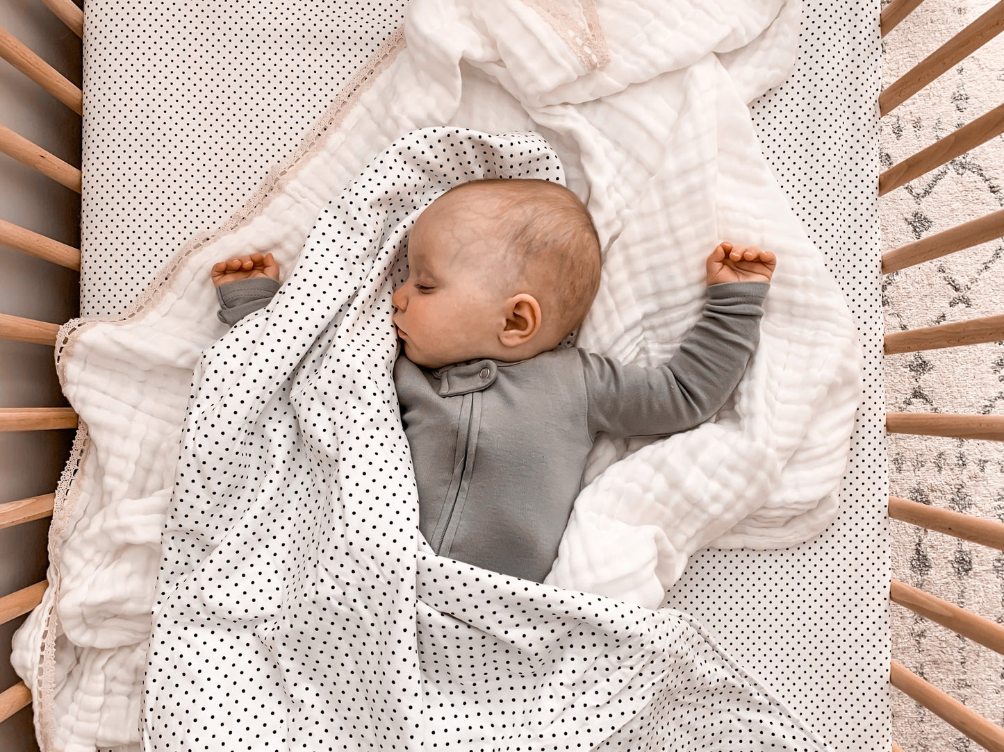 Connect the Dots Baby Blanket