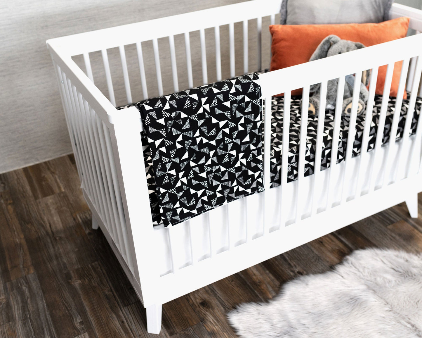 Pinwheels Crib Bedding Set