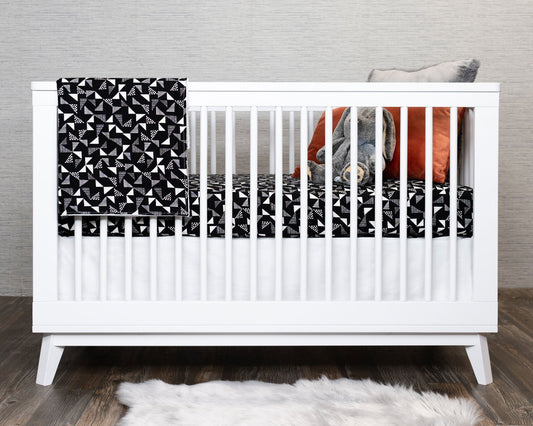 Pinwheels Crib Bedding Set